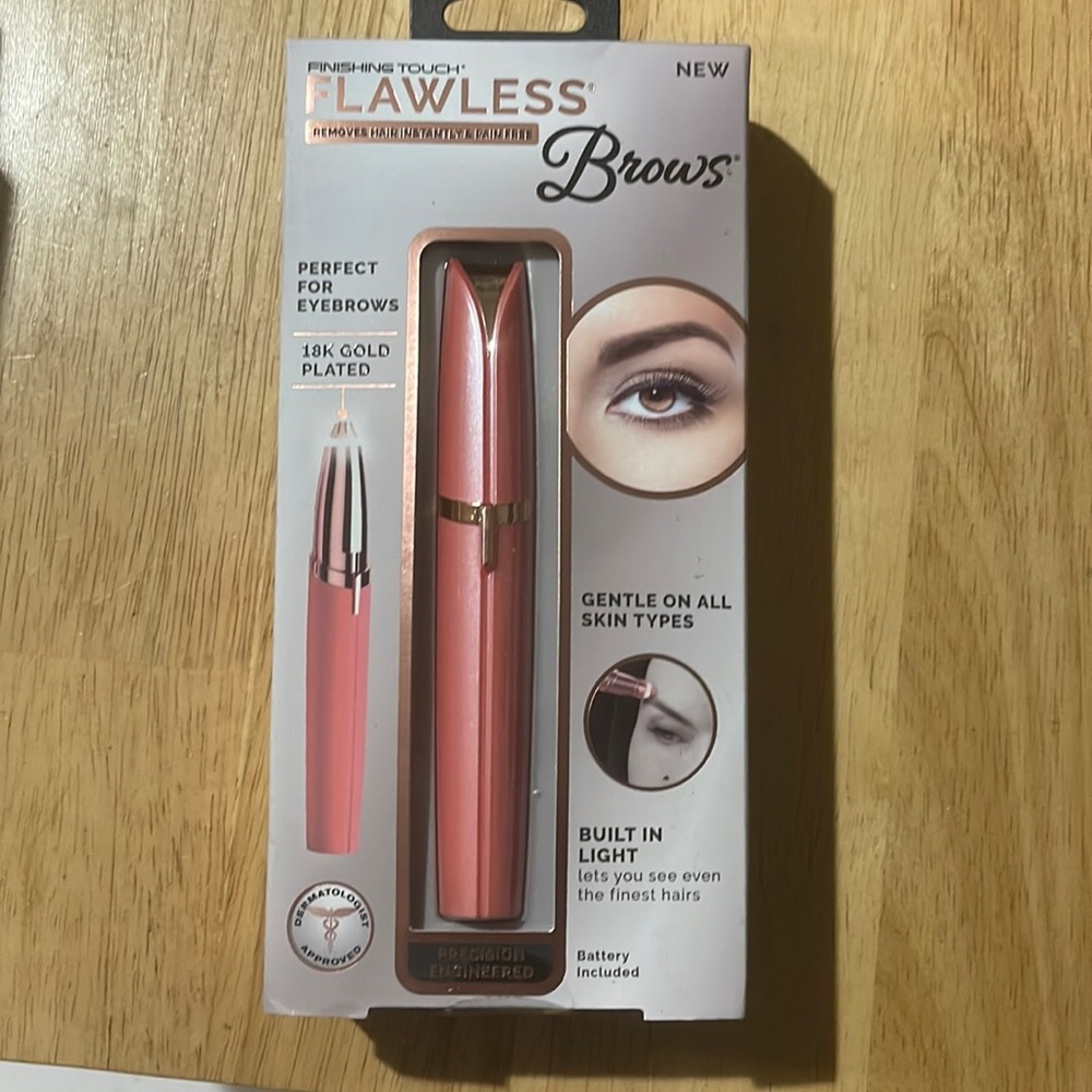 Flawless brow hair remover